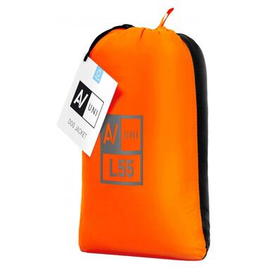 Курточка двостороння AiryVest UNI, розмір M 43, оранжево-чорна (2549) (4823089313337) фото №2