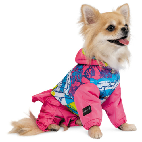 Дощовик для тварин Pet Fashion JUICY для дівчинки S (різнокольоровий) (4823082422784) фото №2
