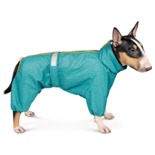 Комбінезон для тварин Pet Fashion RAIN для такси M (бірюзовий) (4823082425778) фото №1