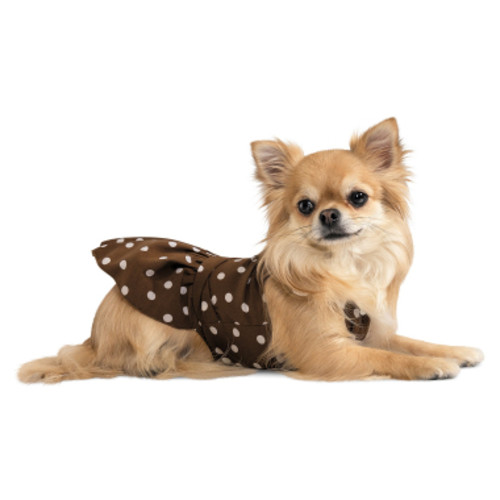Сукня для тварин Pet Fashion Flirt М коричнева (4823082424955) фото №1