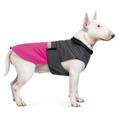 Попона для тварин Pet Fashion ROY 4XL малиново-сіра (4823082432899) фото №6