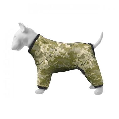 Вітрівка для собак WAUDOG Clothes, малюнок Мілітарі, XS30, 43-45 см, З 27-30 см (387-4026) (4823089357836) фото №2