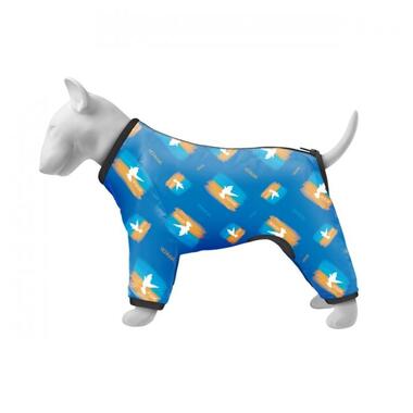 Вітрівка для собак WAUDOG Clothes, малюнок Прапор, S40, 56-59 см, 37-40 см (5340-0229) (4823089355153) фото №1