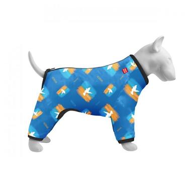 Вітрівка для собак WAUDOG Clothes, малюнок Прапор, S40, 56-59 см, 37-40 см (5340-0229) (4823089355153) фото №2