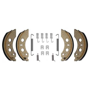 Комплект гальмівних колодок для колісних гальм AL-KO 2050/2051 (200х50) 14900, аналог 1213889 фото №1