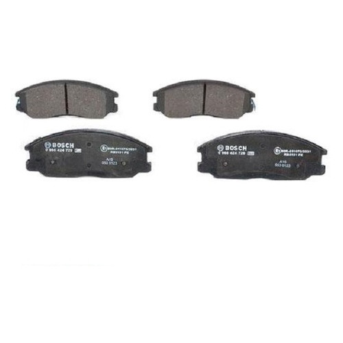 Колодки гальмові дискові передні Bosch Hyundai XG/Trajet/Santa Fe -07 0986424729 фото №1
