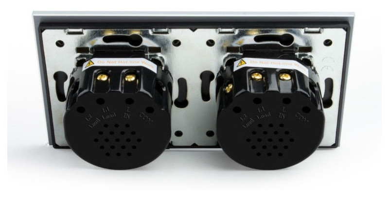 Безконтактний вимикач Livolo 1-1, колір білий, скло матеріал (VL-C701/C701PRO-11) фото №3