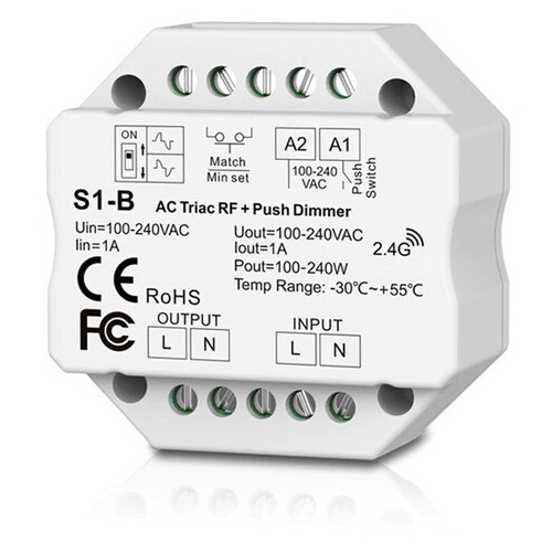 Комплект сенсорних прохідних вимикачів Livolo колір білий скло (VL-C701S-11 2 шт) фото №6