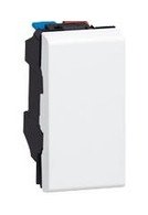 Кнопковий вимикач Legrand MOSAIC 6А, 250В Білий (077030) фото №1