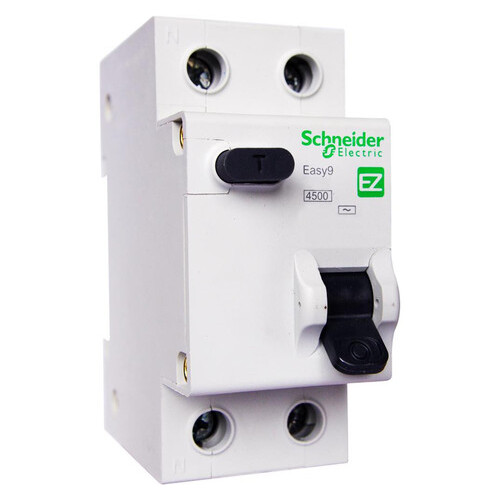 Диференціальний автоматичний вимикач Schneider Electric 1Р+N/25А/30мА (EZ9D34625) фото №1