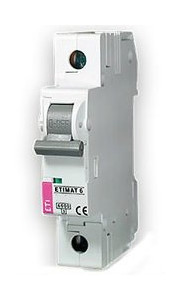 Автоматичний вимикач Etimat 6 1p З 6А (6 kA) фото №2