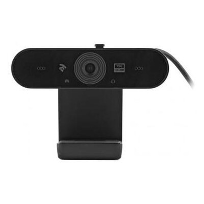 Веб-камера 2E WQHD 2K USB Black (2E-WC2K) фото №1