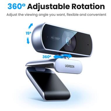 Веб-камера Ugreen CM678 HD USB-A (15728) фото №10
