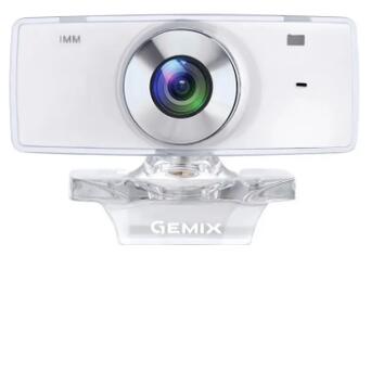 Веб-камера Gemix F9 w/m White фото №1