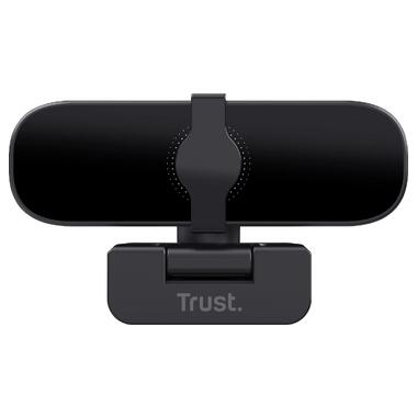 Веб-камера Trust Tanor Full HD Black (25548) фото №4