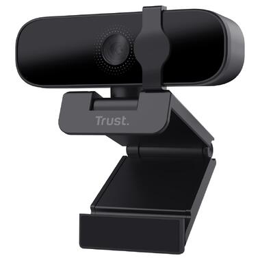 Веб-камера Trust Tanor Full HD Black (25548) фото №1