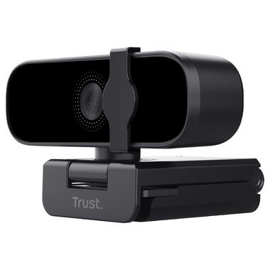 Веб-камера Trust Tanor Full HD Black (25548) фото №5