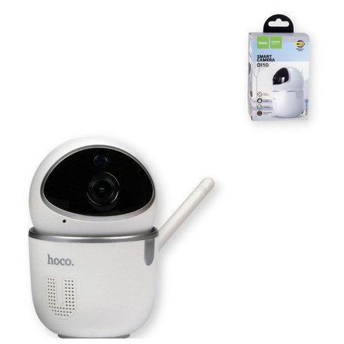 Смарт камера Hoco DI10 Wireless датчик руху Micro-usb Wi-Fi MicroSD білий (ЦУ-00034107_1665) фото №1