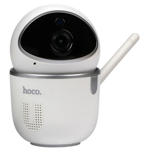 Смарт камера Hoco DI10 Wireless датчик руху Micro-usb Wi-Fi MicroSD білий (ЦУ-00034107_1665) фото №3