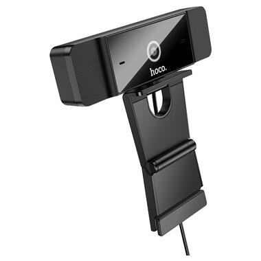 ВЕБ-камера HOCO D100 Computer camera Black (6942007648172) фото №4