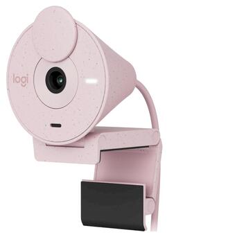 Веб-камера Logitech Brio 300 Rose (960-001448) фото №1