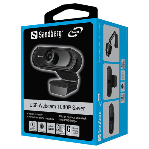 Веб-камера Sandberg 1080P Saver (333-96) фото №5