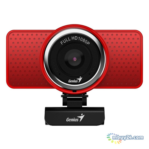 Веб-камера Genius ECam 8000 Full HD Red (32200001401) фото №1