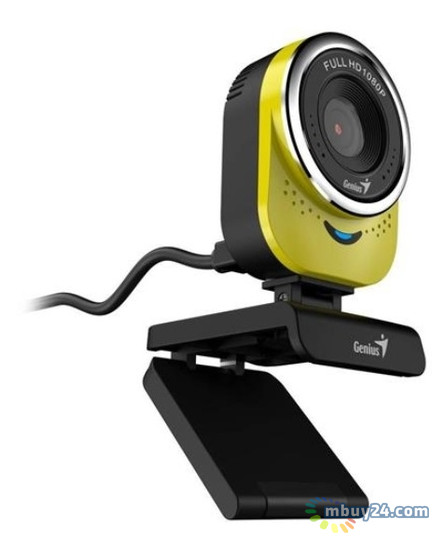 Веб-камера Genius QCam 6000 Full HD Yellow (32200002403) фото №2