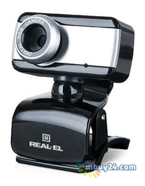 Веб-камера Real-El FC-130 Черно-серый фото №1