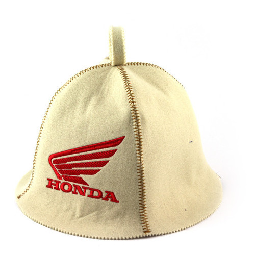 Банна шапка Luxyart Honda штучний фетр білий (LA-306) фото №1