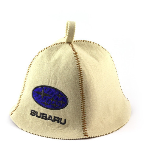 Банна шапка Luxyart Subaru штучний фетр білий (LA-320) фото №1