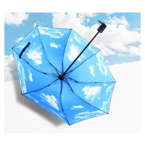 Гарні складні парасольки Небо (ЗН-017а) фото №2