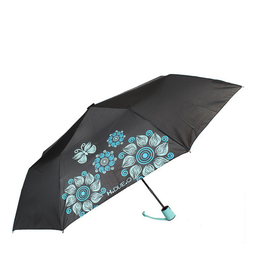 Зонт женский облегченный компактный полуавтомат H.Due.O HDUE-261-3 фото №2