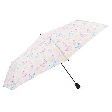 Складна парасолька Happy Rain Зонт жіночий напівавтомат HAPPY RAIN (ХЕППІ РЕЙН) U42304-2 фото №2