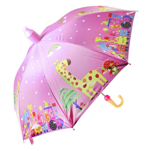 Дитяча парасолька-тростина Lesko QY2011301 напівавтомат Giraffe фото №2