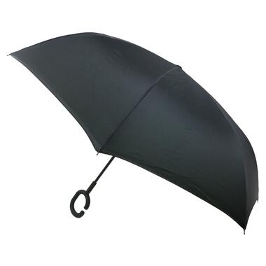Двошаровий механічний парасольку-тростину зворотного складання Ferretti фото №2