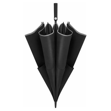 Парасолька NINETYGO Double-layer Windproof Golf Automatic Umbrella Black (6941413217156) фото №4