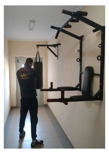 Сверхмощный настенный турник