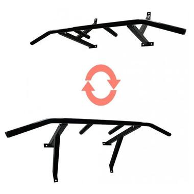 Турник настенный Wide Pro черный NE-TR-16B  фото №3