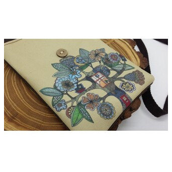 Жіноча сумка-гаманець Fantasy текстильна Hand Made (TB-7831) фото №5
