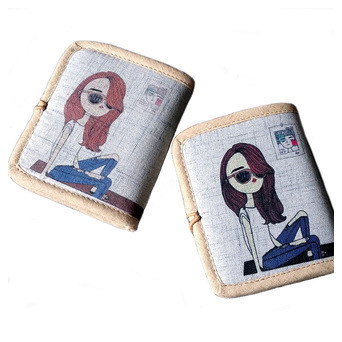Жіночий текстильний гаманець Джинсовий настрій (TB-7835) фото №5