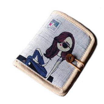 Жіночий текстильний гаманець Джинсовий настрій (TB-7835) фото №1