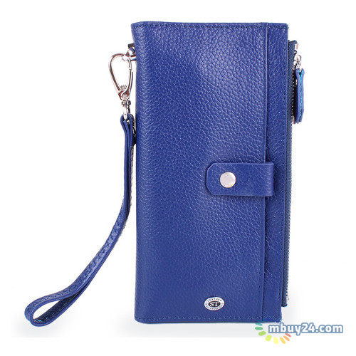 Гаманець жіночий ST Leather Accessories NST420-dark-blue фото №6