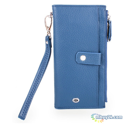 Гаманець жіночий ST Leather Accessories NST420-light-blue фото №6