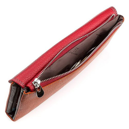 Женский кошелек ST Leather Accessories 18406 SB42-2 червоний фото №5