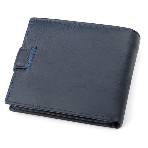 Мужской кошелек ST Leather 18341 (ST138) Синій фото №2