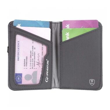 Гаманець Lifeventure Recycled RFID Card Wallet grey (68711) фото №4