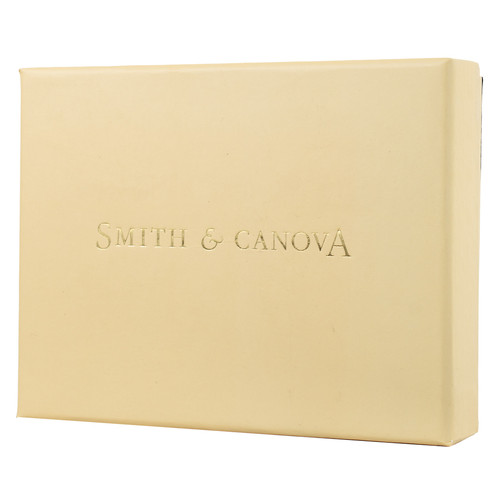 Шкіряний гаманець жіночий Smith & Canova FUL-26803-black-tan фото №8