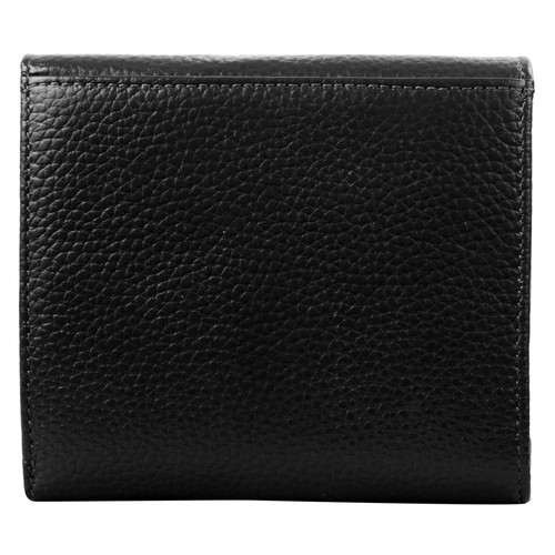 Шкіряний гаманець жіночий Smith & Canova FUL-28611-black фото №3