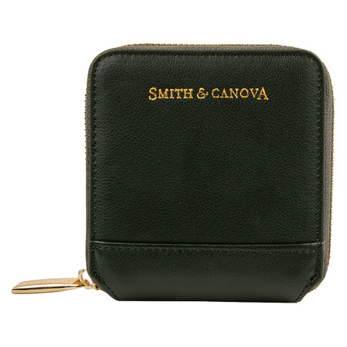 Шкіряний гаманець жіночий Smithcanova FUL-26812-DRGREEN фото №5
